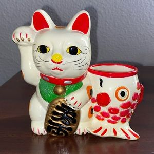 Cat coin bank